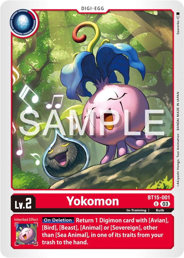 Yokomon (BT15-001 U) (BT-15)