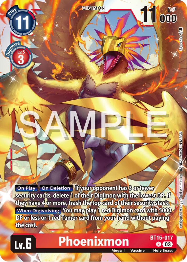 Phoenixmon (BT15-017 R) (BT-15)