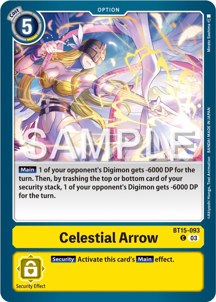 Celestial Arrow (BT15-093 C) (BT-15)