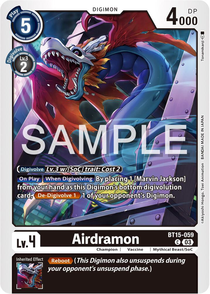 Airdramon (BT15-059 C) (BT-15)