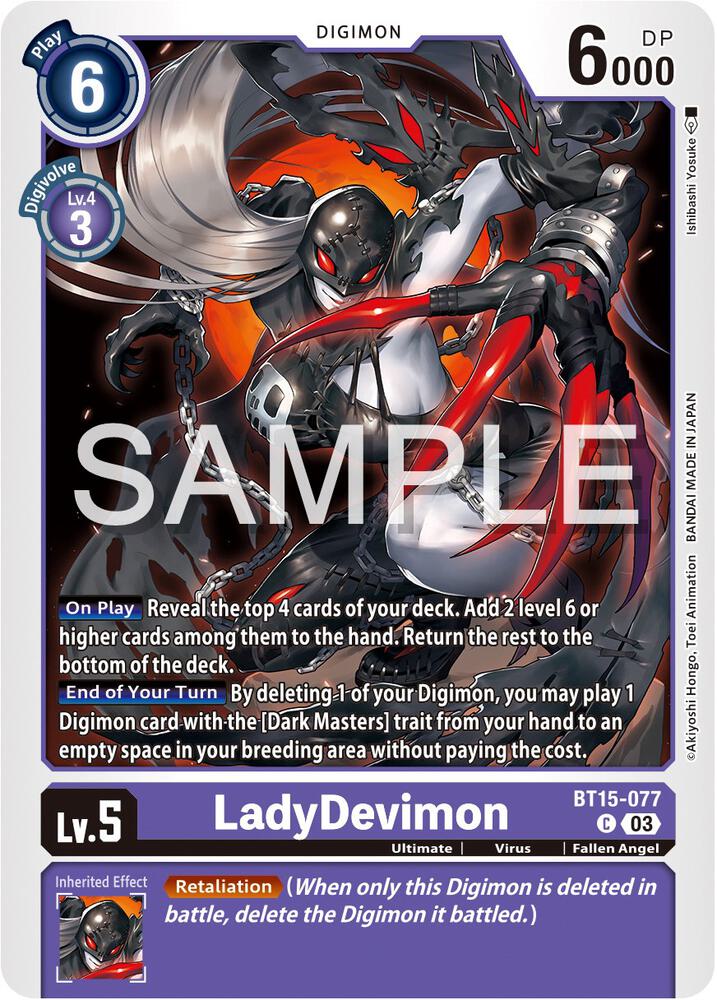 LadyDevimon (BT15-077 C) (BT-15)