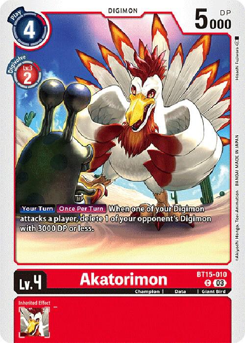 Akatorimon (BT15-010 C) (BT-15)