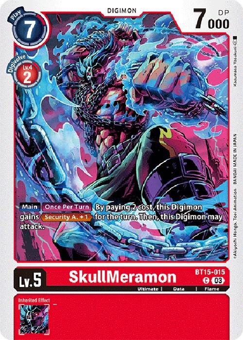 SkullMeramon (BT15-015 C) (BT-15)