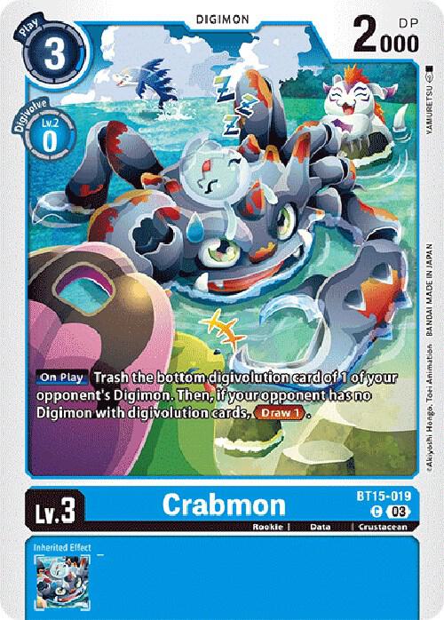 Crabmon (BT15-019 C) (BT-15)