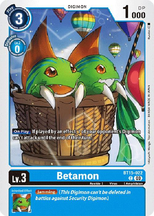 Betamon (BT15-022 C) (BT-15)