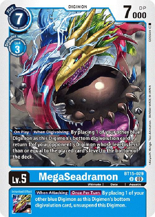 MegaSeadramon (BT15-029 U) (BT-15)
