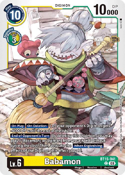Babamon (BT15-041 C) (BT-15)