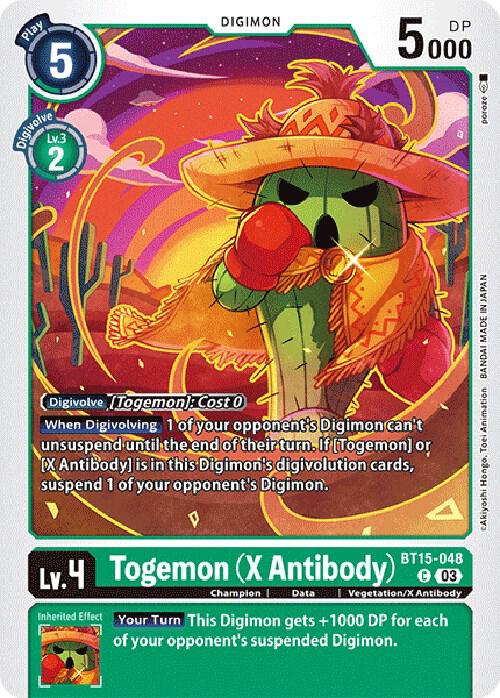 Togemon (X Antibody) (BT15-048 C) (BT-15)