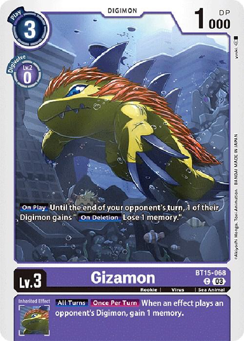 Gizamon (BT15-068 C) (BT-15)