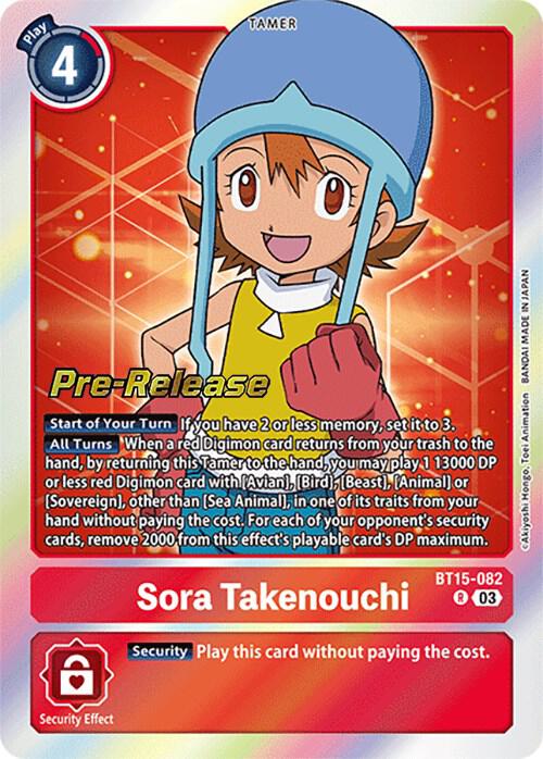 Sora Takenouchi (BT15-082 R) (BT-15_PR)