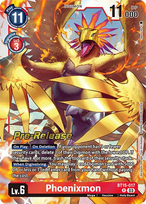 Phoenixmon (BT15-017 R) (BT-15_PR)