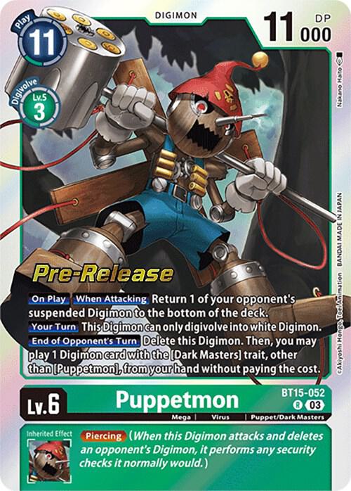 Puppetmon (BT15-052 R) (BT-15_PR)