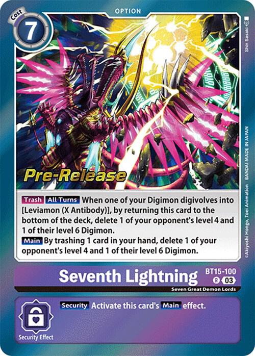 Seventh Lightning (BT15-100 R) (BT-15_PR)