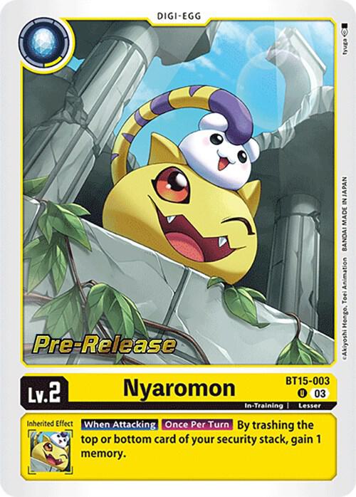 Nyaromon (BT15-003 U) (BT-15_PR)