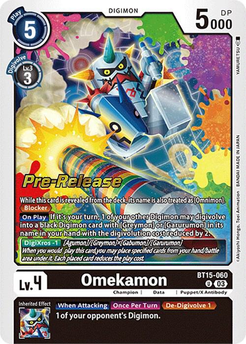 Omekamon (BT15-060 U) (BT-15_PR)