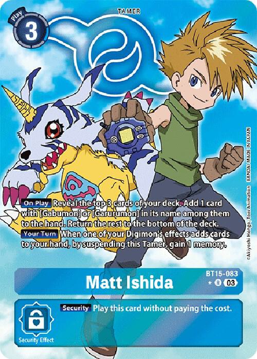 Matt Ishida (Alternate Art) (BT15-083 R) (BT-15)