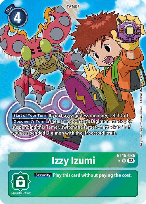 Izzy Izumi (Alternate Art) (BT15-085 R) (BT-15)