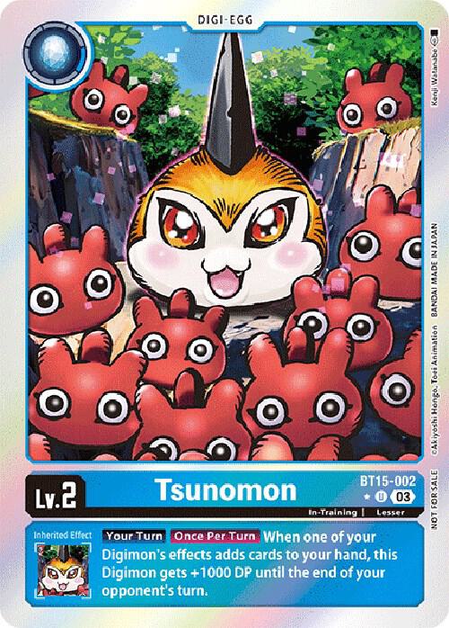 Tsunomon (Exceed Apocalypse Box Promotion Pack) (BT15-002 U) (BT-15)