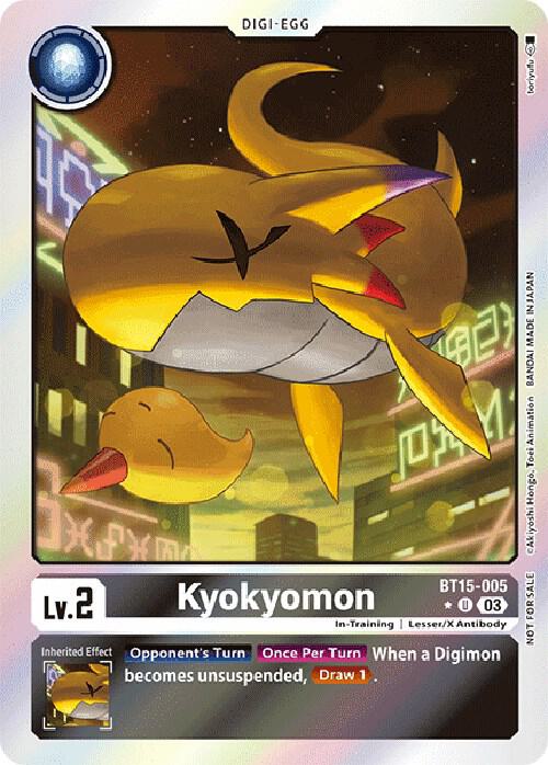 Kyokyomon (Exceed Apocalypse Box Promotion Pack) (BT15-005 U) (BT-15)