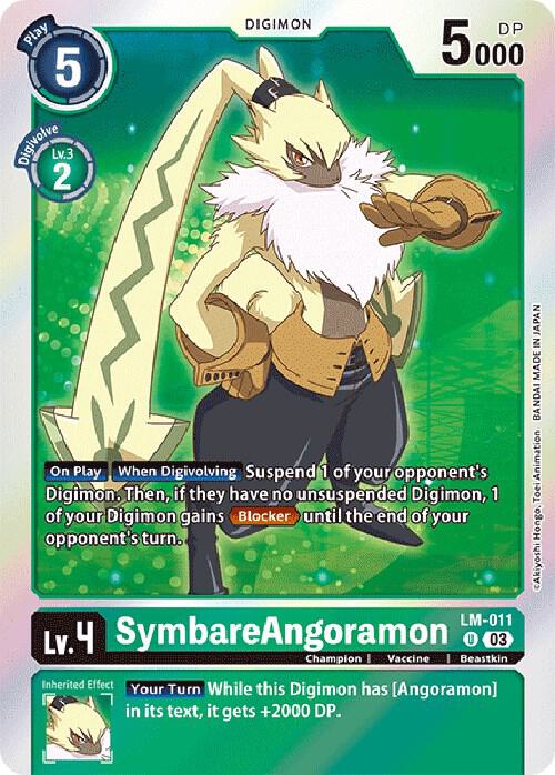 SymbareAngoramon (English Exclusive) (LM-011 U) (BT-15)