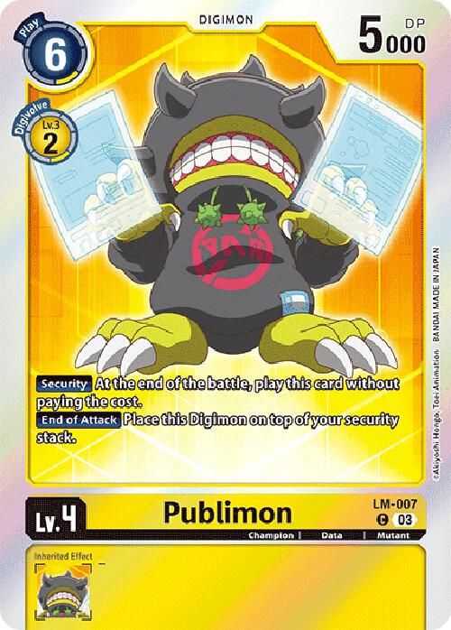 Publimon (English Exclusive) (LM-007 C) (BT-15)