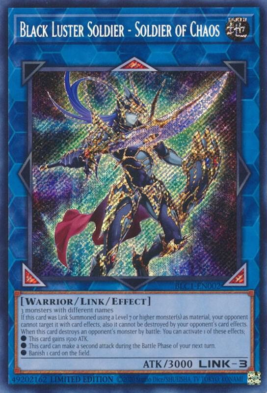 Black Luster Soldier - Soldier of Chaos (BLC1-EN002) (BLC1)