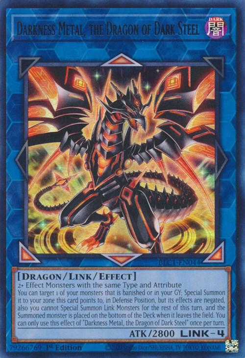 Darkness Metal, the Dragon of Dark Steel (BLC1-EN044) (BLC1)