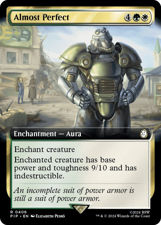 Image for Almost Perfect (Extended Art) (406) (PIP) - Magic: The Gathering