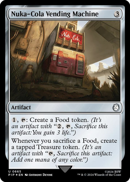 Image for Nuka-Cola Vending Machine (Surge Foil) (665) (PIP) - Magic: The Gathering