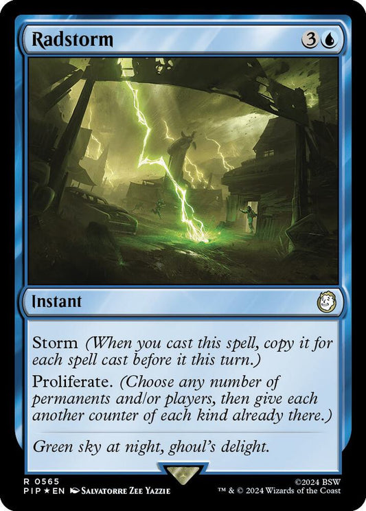 Image for Radstorm (Surge Foil) (565) (PIP) - Magic: The Gathering