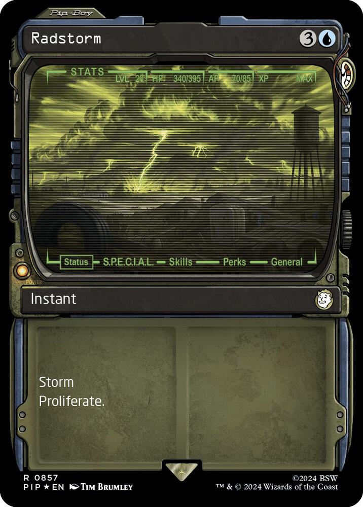 Radstorm (Showcase) (Surge Foil) (857) (PIP)