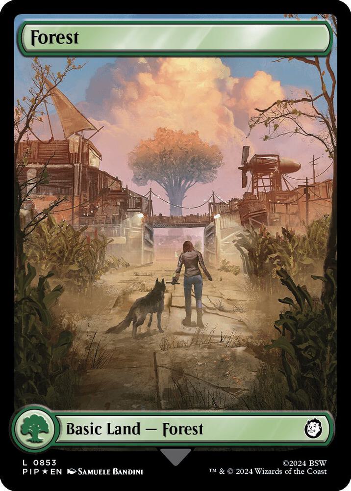 Forest (0853) (Surge Foil) (853) (PIP)