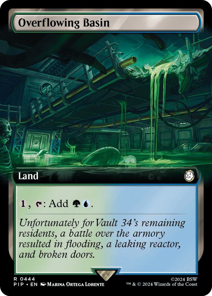 Overflowing Basin (Extended Art) (444) (PIP)