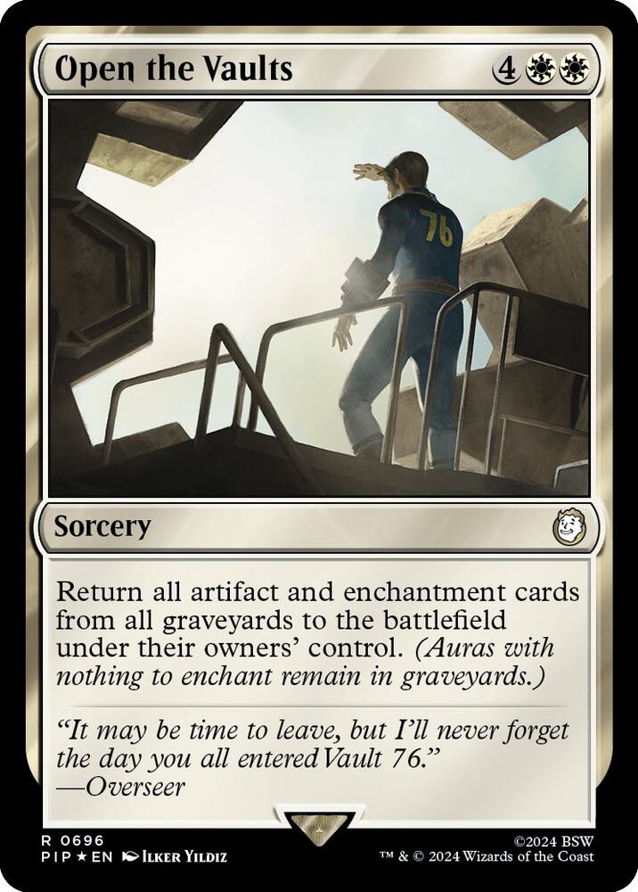 Open the Vaults (Surge Foil) (696) (PIP)
