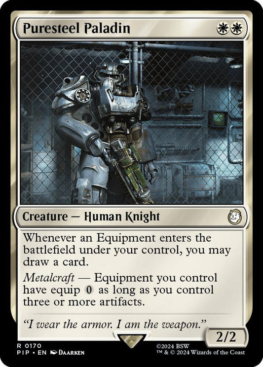 Image for Puresteel Paladin (170) (PIP) - Magic: The Gathering
