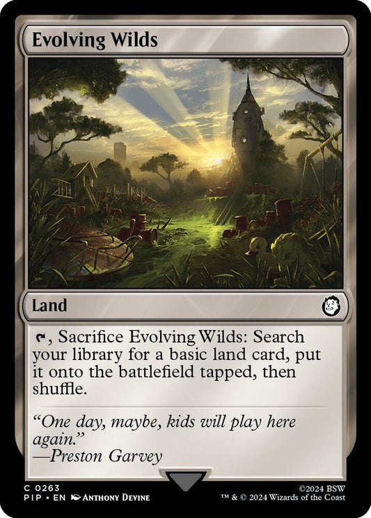 Image for Evolving Wilds (263) (PIP) - Magic: The Gathering
