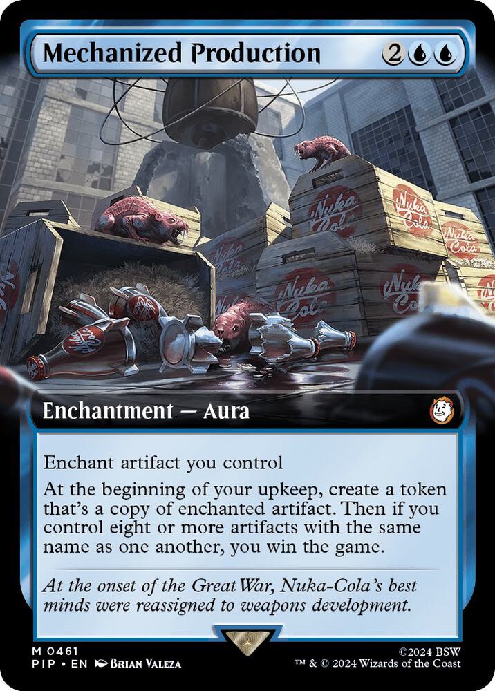 Mechanized Production (Extended Art) (461) (PIP)
