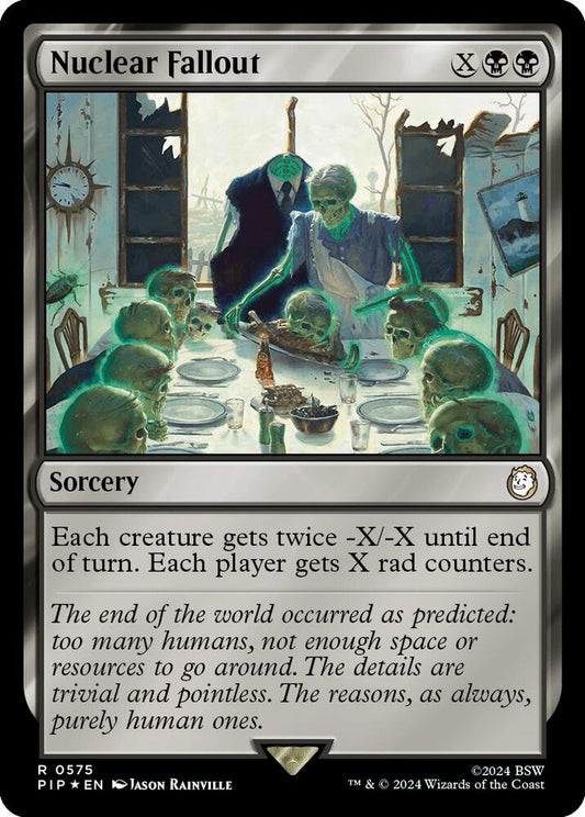 Image for Nuclear Fallout (Surge Foil) (575) (PIP) - Magic: The Gathering