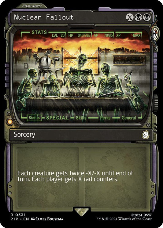 Image for Nuclear Fallout (Showcase) (331) (PIP) - Magic: The Gathering