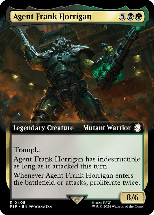 Image for Agent Frank Horrigan (Extended Art) (405) (PIP) - Magic: The Gathering