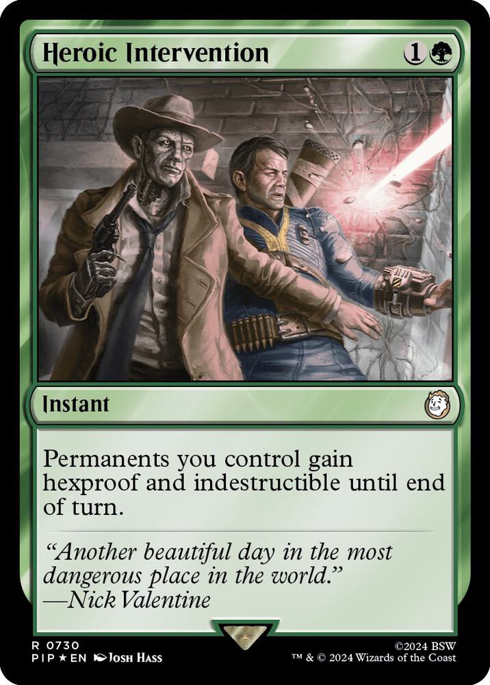 Heroic Intervention (Surge Foil) (730) (PIP)