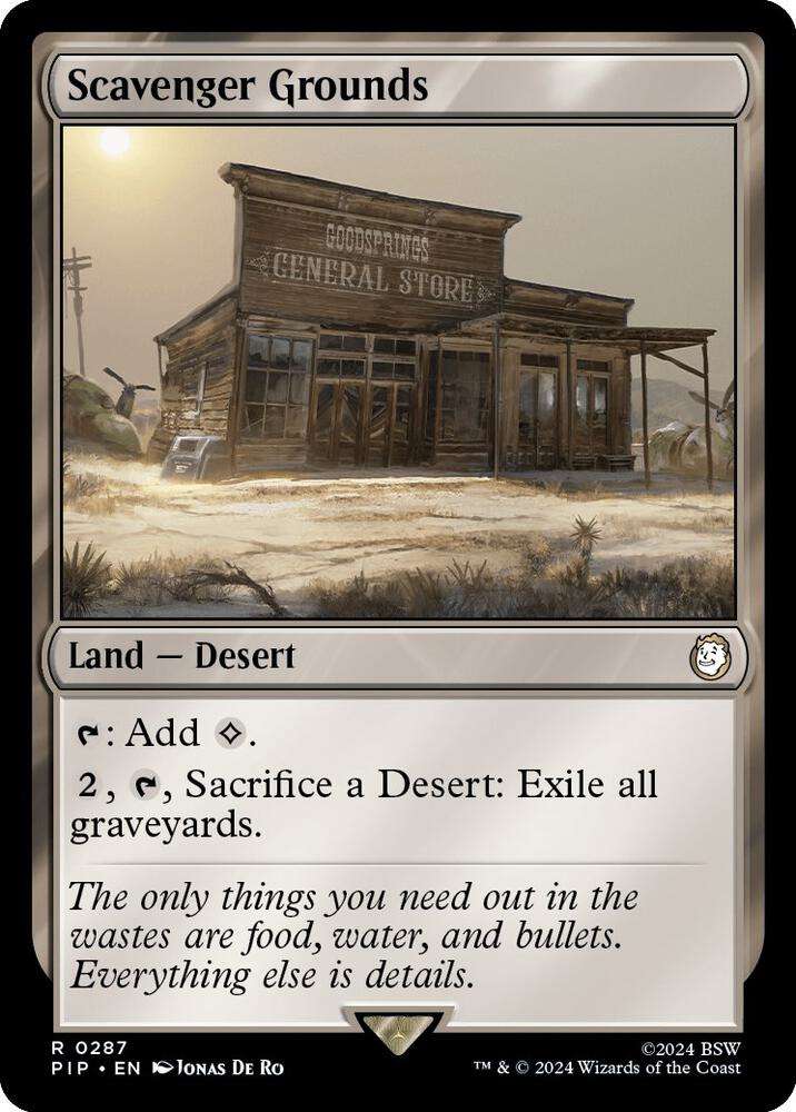 Scavenger Grounds (287) (PIP)
