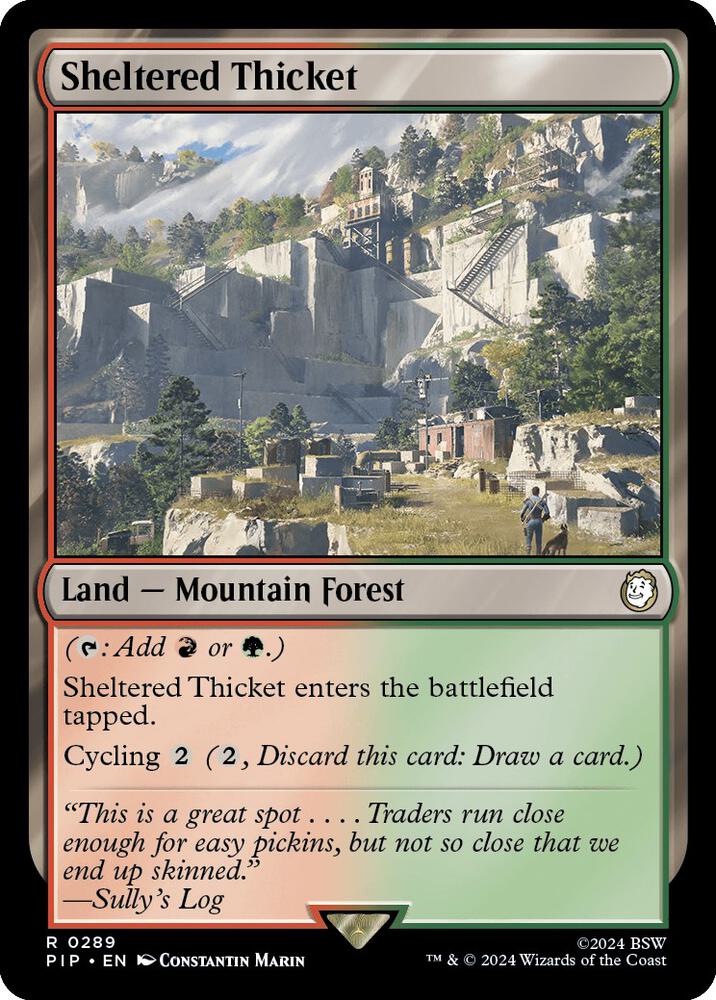 Sheltered Thicket (289) (PIP)
