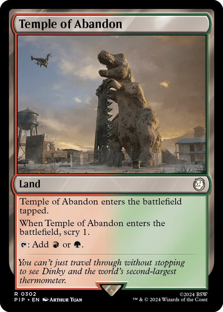 Temple of Abandon (302) (PIP)