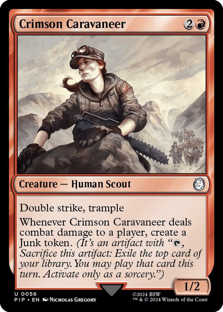 Crimson Caravaneer (56) (PIP)