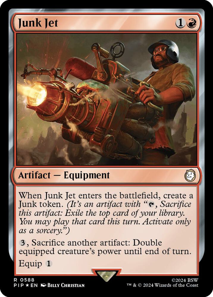 Junk Jet (Surge Foil) (588) (PIP)