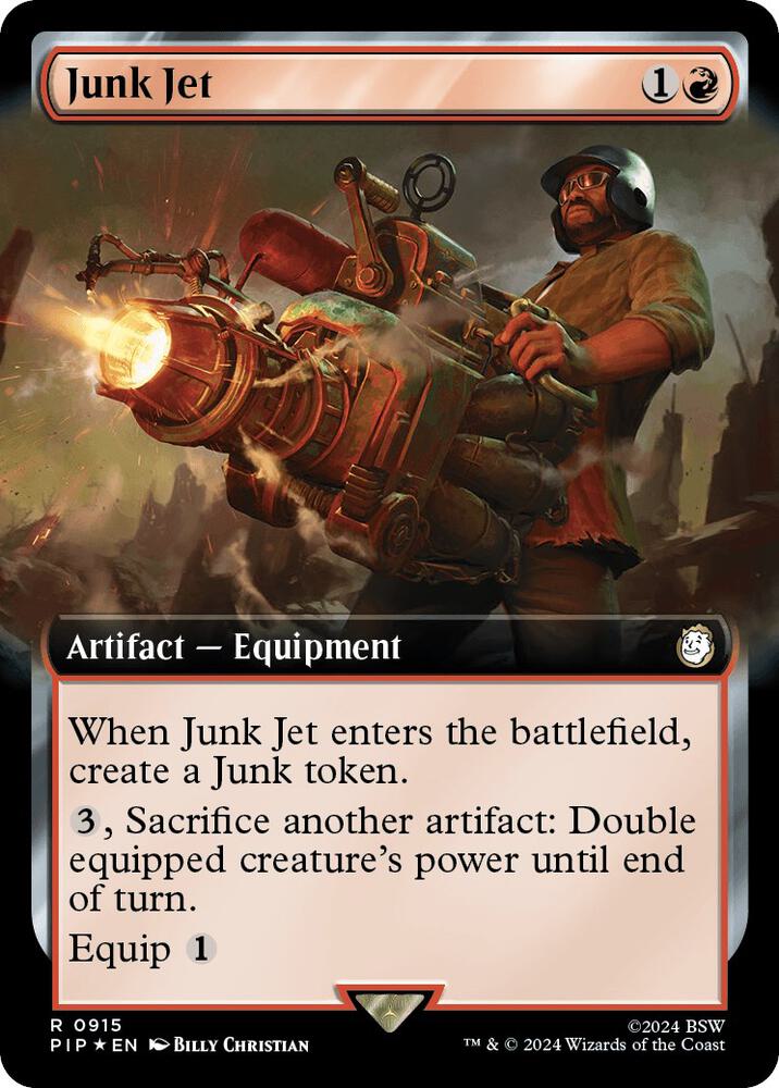 Junk Jet (Extended Art) (Surge Foil) (915) (PIP)