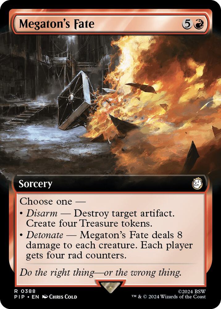 Megaton's Fate (Extended Art) (388) (PIP)
