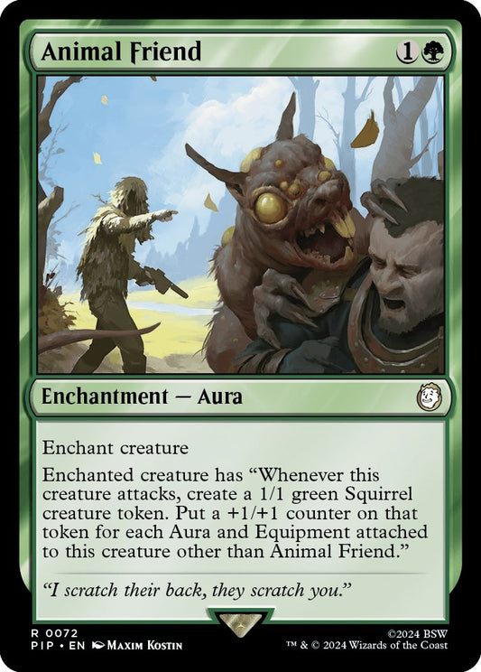 Image for Animal Friend (72) (PIP) - Magic: The Gathering