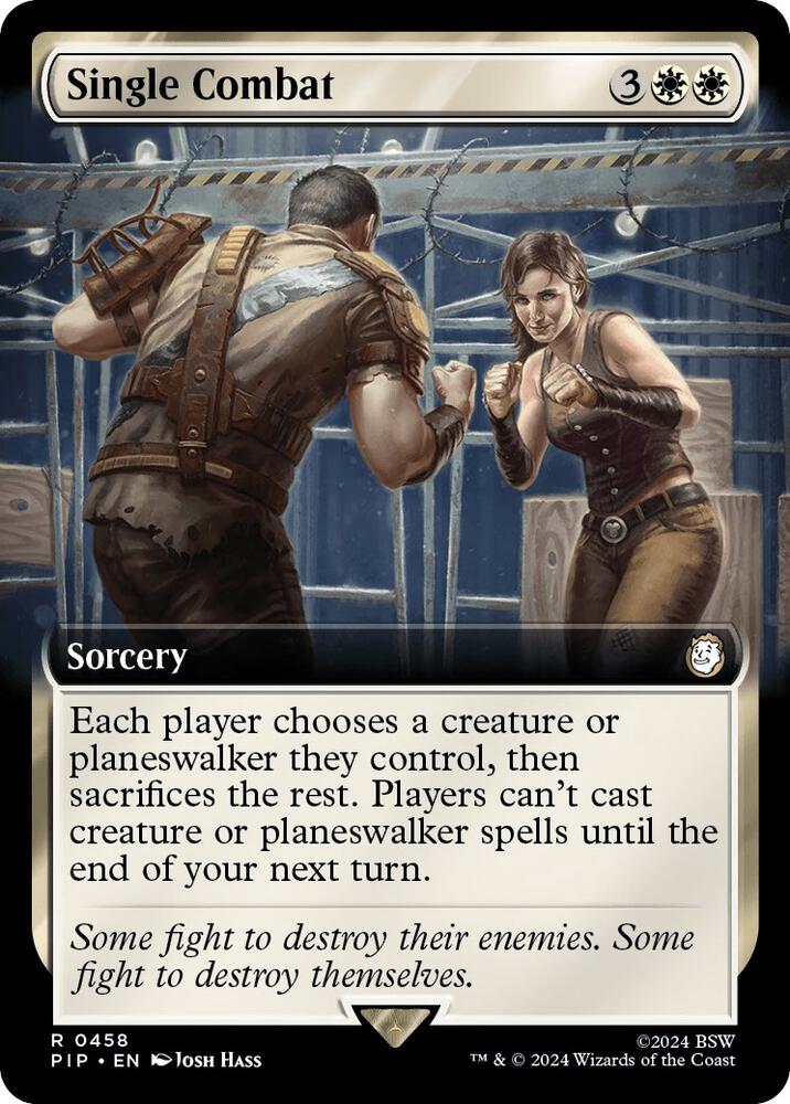 Single Combat (Extended Art) (458) (PIP)